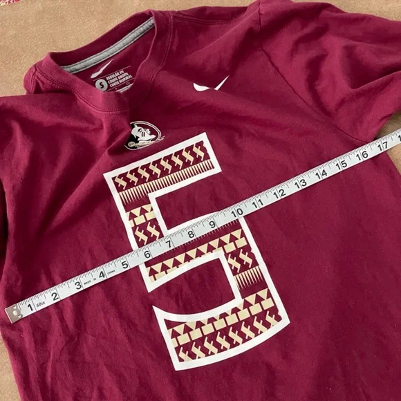 FSU (Florida State University) Nike Football Tee Shirt - Small - Picture 8 of 10
